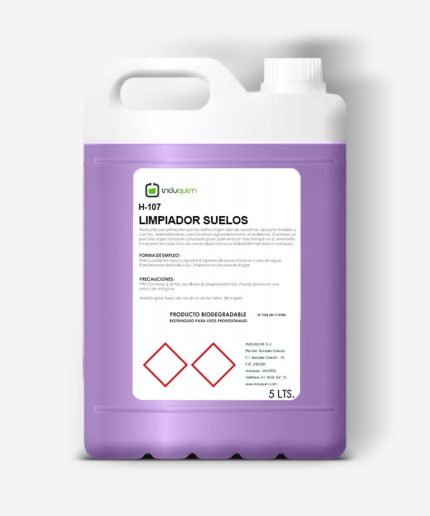 H107 Limpiador Suelos Extra con Piretrinas 5LT