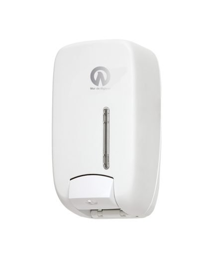 dispensador de jabon negro ABS reciclado